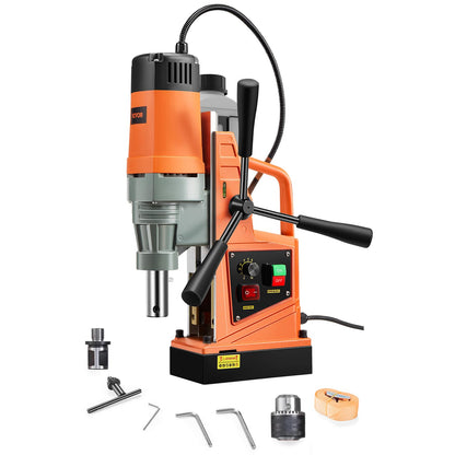 Magnetische Kernboormachine – Kernboor – Elektromagnetische Boormachine – Magnetische Boor – Kolomboormachine – Krachtige 1550 W Motor – Sterke Magneetbasis 13.000 N