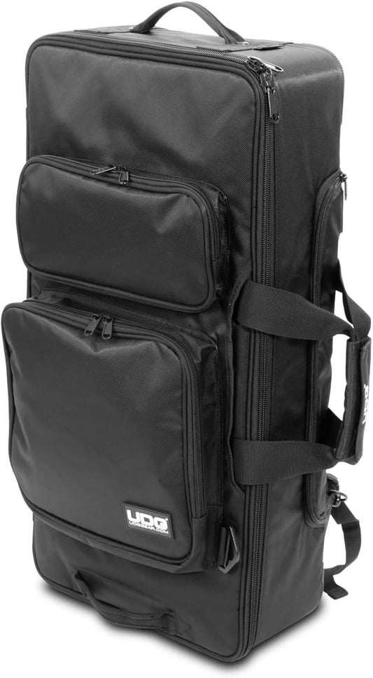 UDG Ultimate Midi Controller Backpack Large Black/Orange inside MKII U9104BL/OR