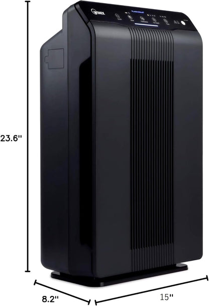 Luchtzuiveraar Houtskoolgrijs – Luchtreiniger – Luchtreiniger – Luchtfilter – Air Purifier – True HEPA Filter – PlasmaWave Technologie