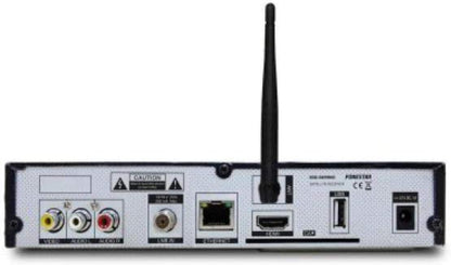 Fonestar – HD satellietontvanger (Full HD, WiFi, ethernet) zwart