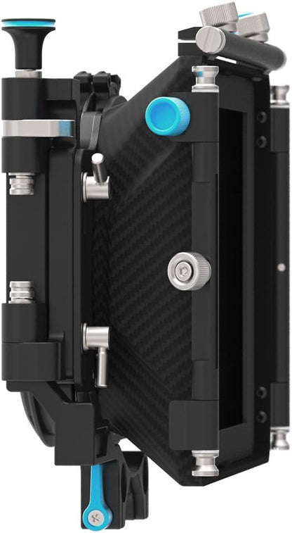 Fotga Verbeterde DP500 Mark III Professionele DSLR Swing-away Matte Box Kit met zonneschermen voor 15mm Rods Rig-systeem Fit voor alle DSLR videocamera's als Blackmagic BMCC BMPCC Canon 5D MarkII