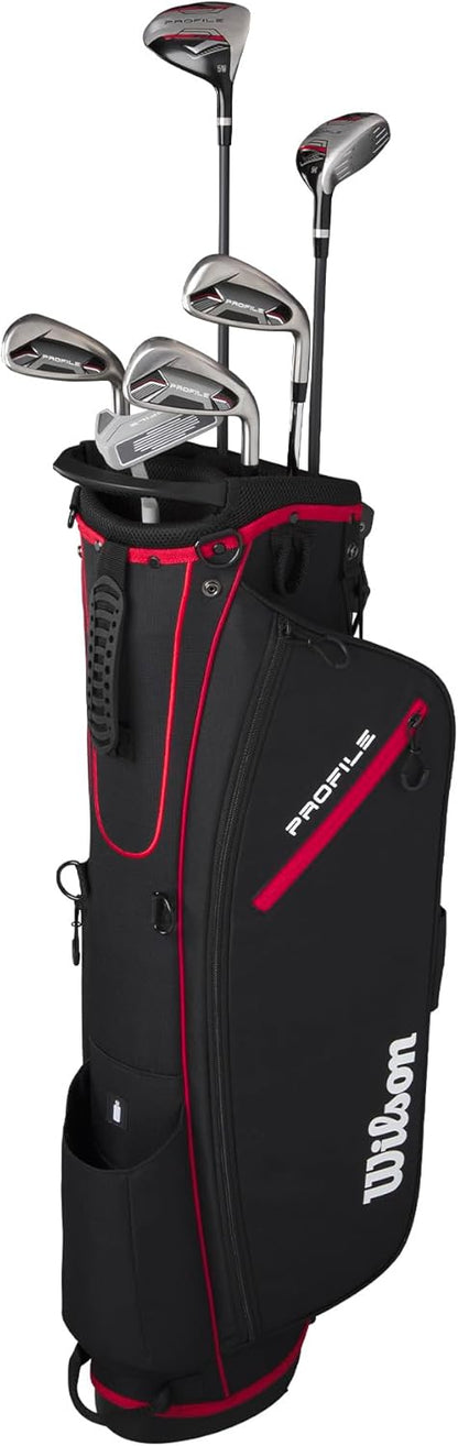 Wilson PROFIEL HALF SET HEREN GRA