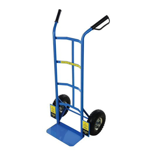 Steekwagen Voor Zware Belasting – Steekkar – Transportwagen – Handtruck – Transportkar – 315 Kg Draagvermogen – Stalen Frame Met Poedercoating – Luchtbanden Met Afgedichte Kogellagers