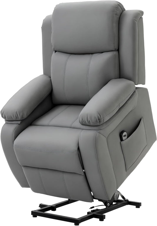 Elektrische Relaxfauteuil – Elektrische Relaxstoel – Opsta Fauteuil – TV Stoel – Verstelbare Relaxstoel – Opsta-ondersteuning – Verstelbare Rugleuning tot 160°