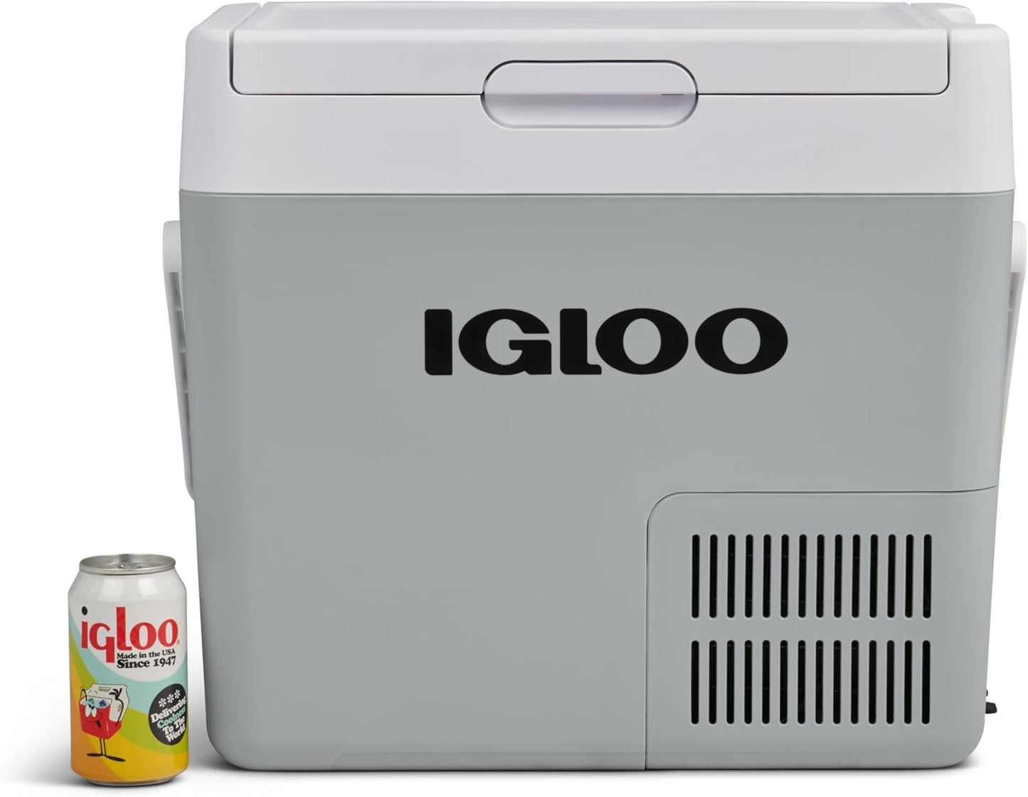 IGLOO ICF 18 Compressor-koelbox, 19 liter, 12/24 V en 230 V, mini-koelkast -18 °C tot 20 °C voor auto, vrachtwagen, boot, camper en stopcontact