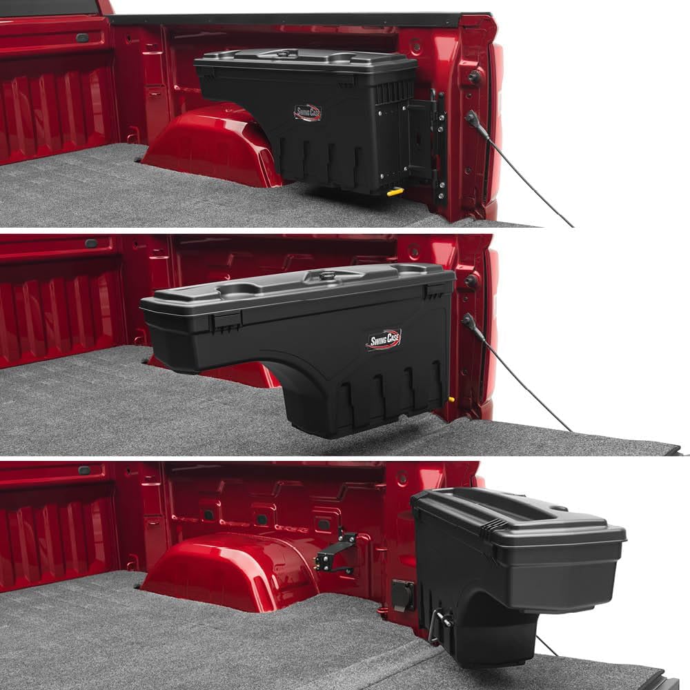 UNDERCOVER SwingCase Truck Bed Opbergdoos | SC104D | Past 2019-2023 Chevy/GMC Silverado/Sierra 1500 Drivers Side