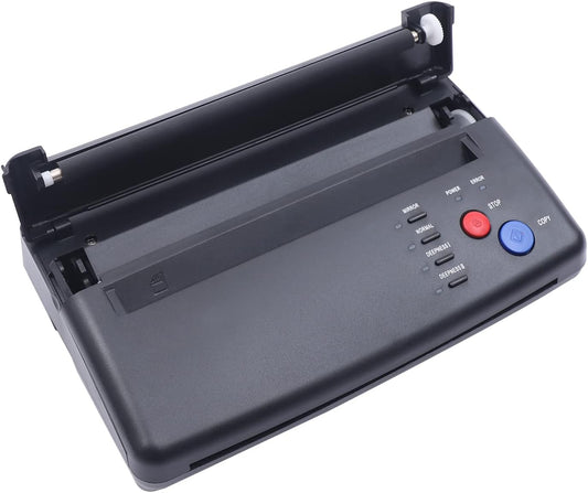Tattoo Stencil Papier – Tattoo Transferpapier – Transfer Machine – Thermal Printer – A4 Formaat – Compact & Draagbaar – Energiezuinig & Nauwkeurig
