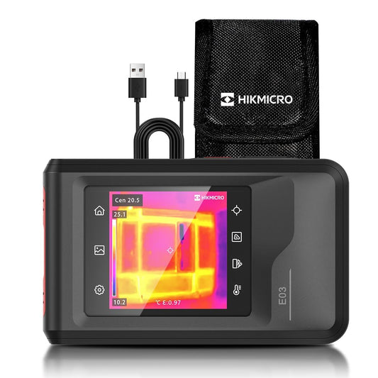 Compacte Warmtebeeldcamera – Thermische Camera – Infraroodcamera – Warmtebeeldviewer – Thermografische Camera – SuperIR 240x240 Resolutie – 3,5 Inch Touchscreen