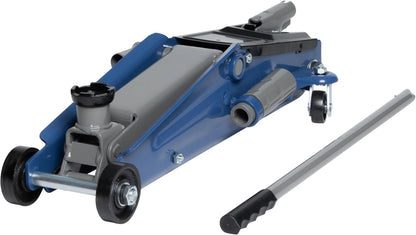 Cartrend Hydraulische krik, garagekrik voor SUV's en terreinwagens met Quicklift-functie, 2,5 ton