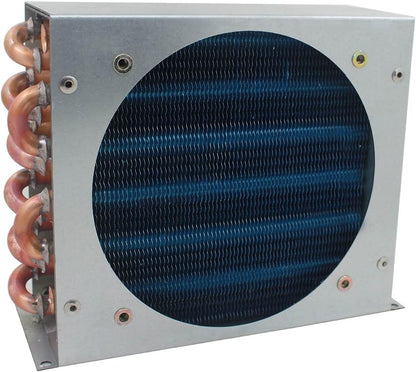 Warmtewisselaar lucht water watergekoelde ventilator luchtkoeler verdamper koelkast luchtkoeling met condensor motor