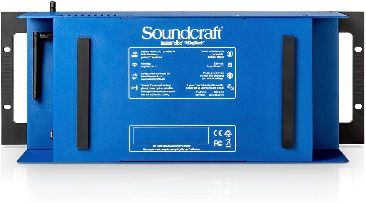 Soundcraft Ui24R Digitaal mixer- en opnamesysteem, meerkleurig, 24-kanaals