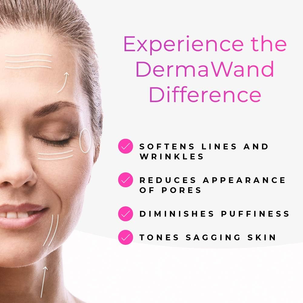 Dermawand, anti-aging systeem met vochtinbrengende crème om rimpels te verminderen, (UK-stekker; compatibiliteit met Duitse systemen niet gegarandeerd).