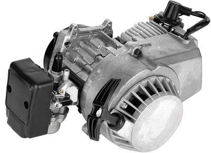KUIDAMOS Powerful Aluminum 2 Stroke Motor for Mini Pocket Pit Quad Dirt Bike ATV Buggy, Durable Material, Strong Force for Vehicles for Adults, Material: Aluminum Alloy - QUORE