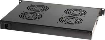 4 Fan Unit for Rack 19" Zwart