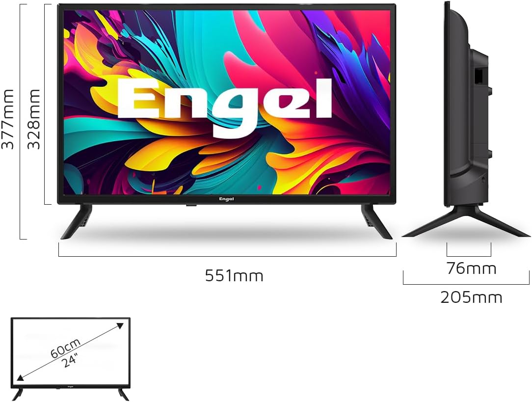 Televisione Engel LE2466T2 HD 24" LED
