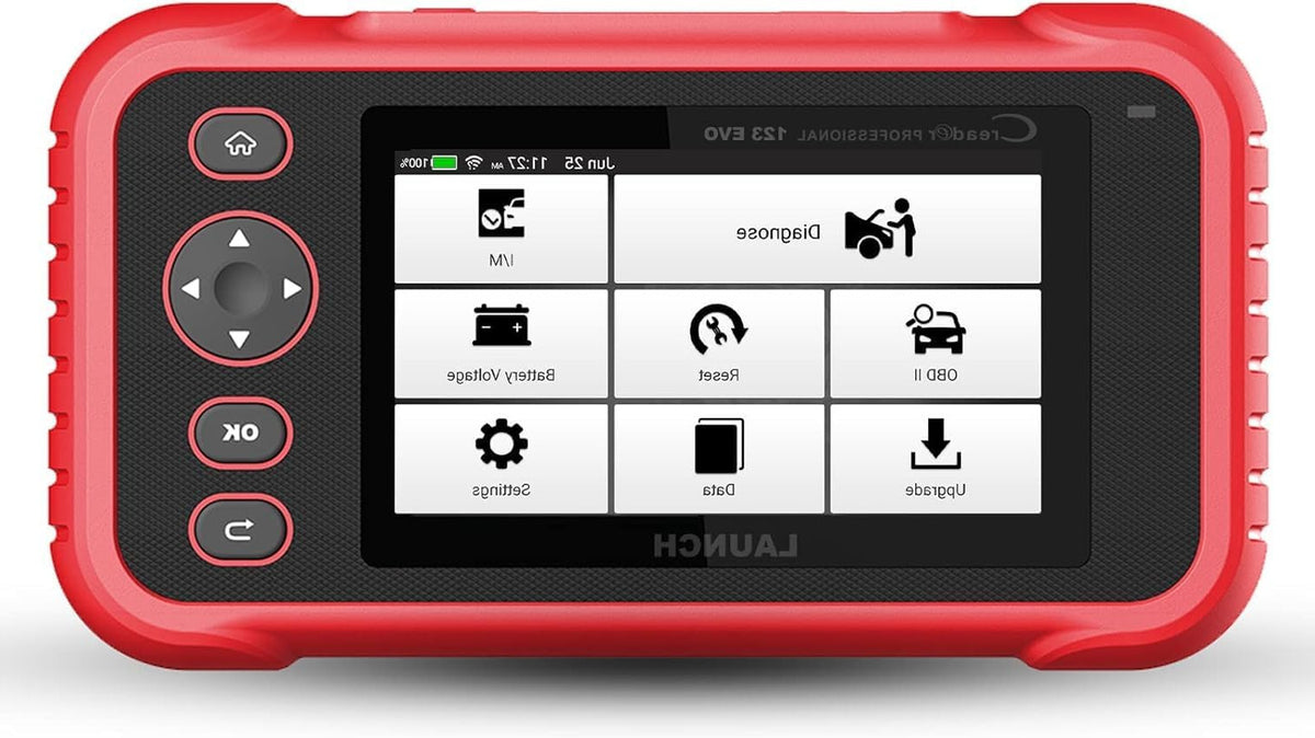 OBD2 Diagnoseapparaat – Autodiagnose Scanner – Foutcode Uitlezer – Auto Diagnosetool – Motor Scanner – Olie Service Reset – WiFi Updates – Touchscreen Android Interface