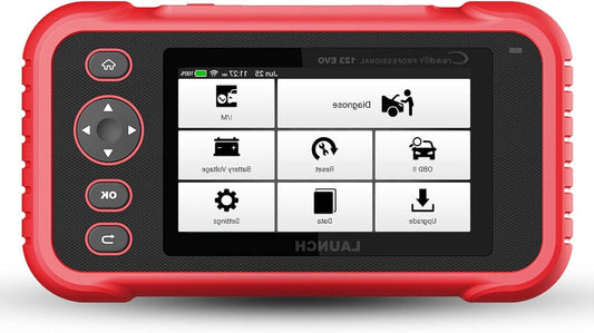 OBD2 Diagnoseapparaat – Autodiagnose Scanner – Foutcode Uitlezer – Auto Diagnosetool – Motor Scanner – Olie Service Reset – WiFi Updates – Touchscreen Android Interface
