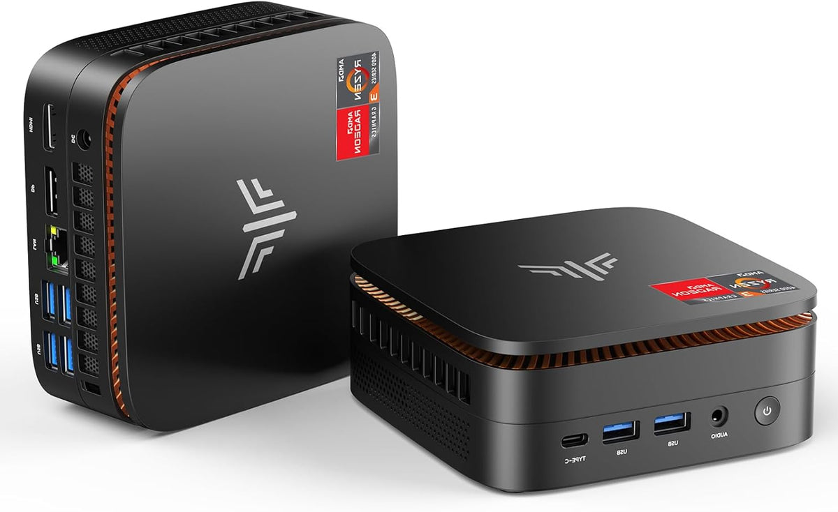 Mini PC – Mini Computer – Compacte PC – Desktop Computer – Workstation – AMD Ryzen 4300U 4-Core – 16GB DDR4 RAM 512GB SSD