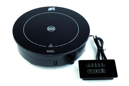 APS 12295 Inductiekookplaat, 900 W, Ø 24 cm, 5 standen