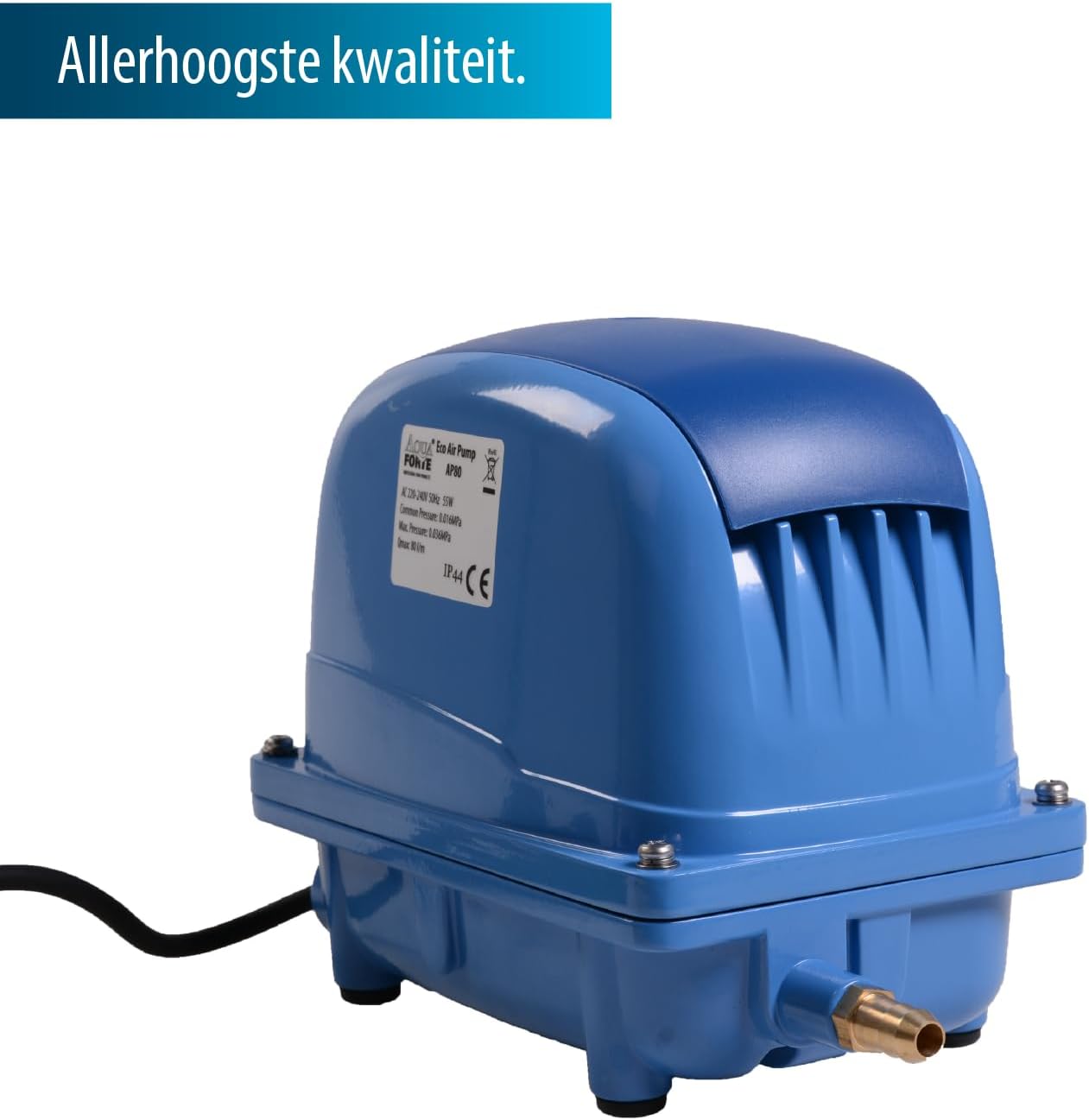 Luchtpomp – Vijverpomp – Airpump – Zwembadpomp – Aquarium Luchtpomp – 25 Watt Energiezuinig – Max Druk 3,0 Meter