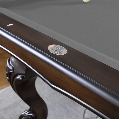 Billiard table pool table model Artemis 8 ft. with high-quality K-55 band rubber and free cloth selection, color cloth: Iron Grey - QUORE