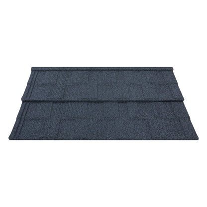 2 Metal Tile Shaped Awnings | Blue, 134*42CM, by NaMaSyo