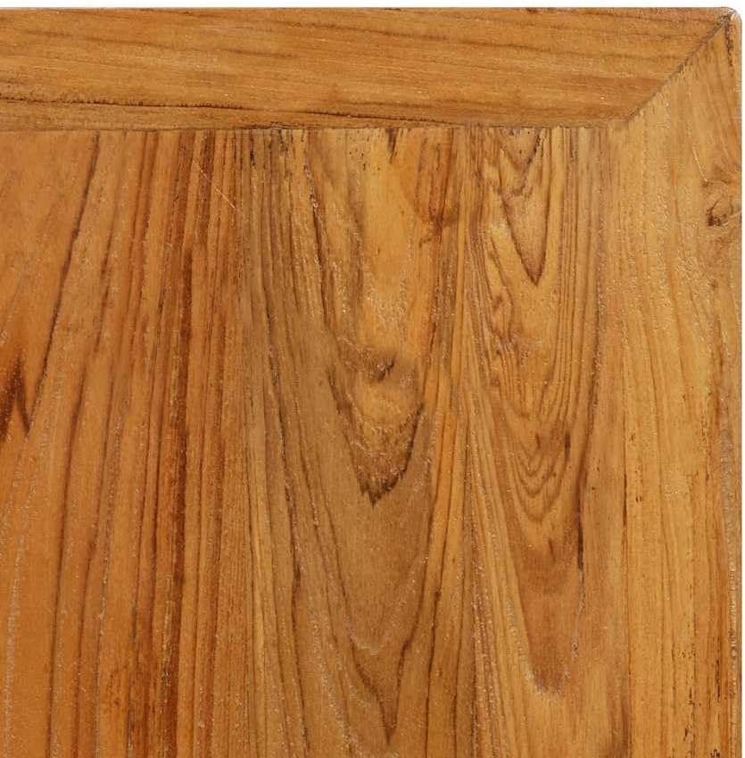 vidaXL Teak Bar Table Solid Recycled Bar Tables Table Bar Table - QUORE