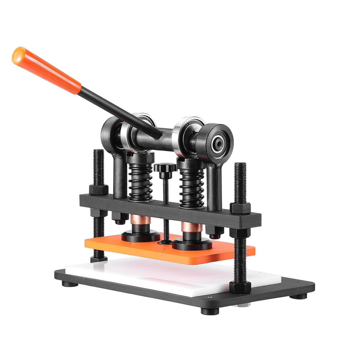 Handmatige Stans- En Reliëfpers – Leersnijmachine – Leerpers – Embossingpers – Stansmachine – 1,5 Ton Draagkracht – 260 X 150 Mm Persplaat