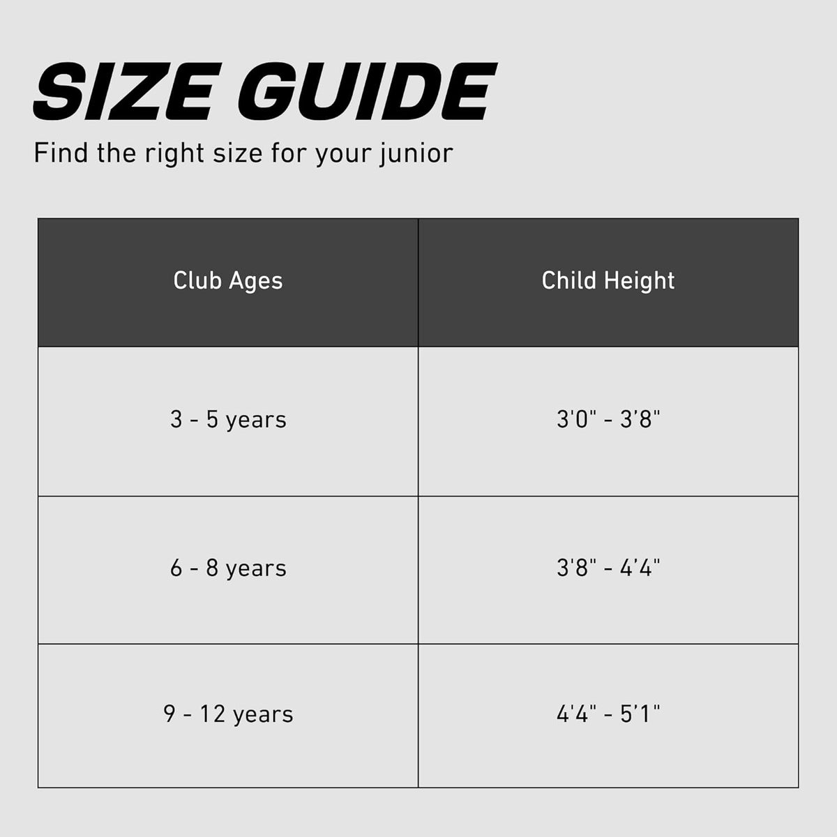 Xlite Super Performance Precieze Junior Golfclubset