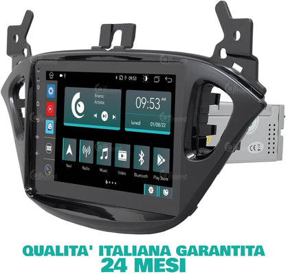 Autoradio Opel Corsa E – Android Autoradio – GPS Navigatie – Touchscreen Radio – DAB+ Digital Radio – 8-inch Display – 8-core Processor – CarPlay & Android Auto