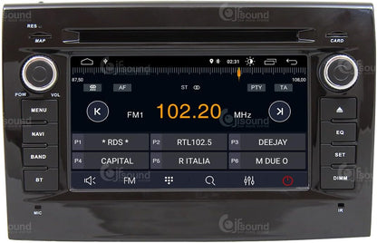 Autoradio – Auto Radio – Multimedia Systeem – Inbouw Radio – DAB+ Radio – 6,2 Inch Touchscreen – Android GPS Bluetooth WiFi CarPlay Android Auto