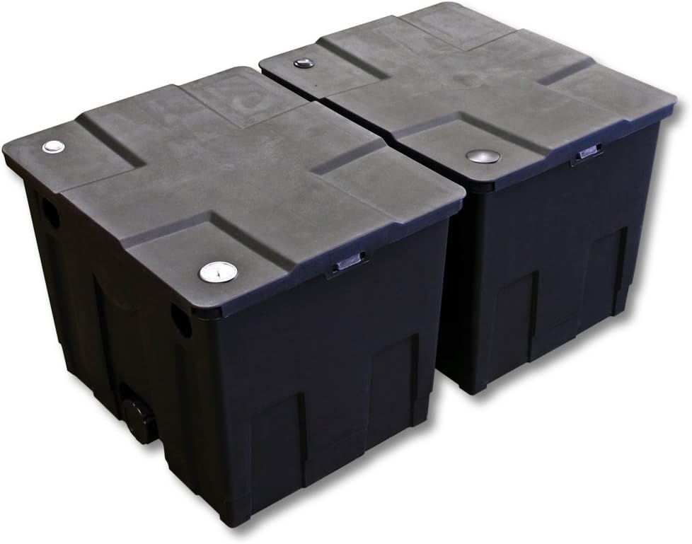 SunSun filterset voor 60.000 l vijver met UVC 72 W, 2-kamer, 6-serie vijverzuiveraar