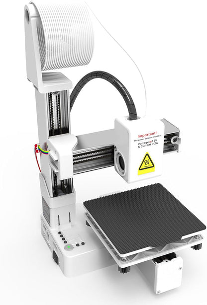 Mini 3D-printer – Desktop 3D-printer – 3D-printapparaat – Creatieve 3D-printer – Compacte 3D-printer – Gebruiksvriendelijk voor beginners – Printvolume 100 x 100 x 100 mm