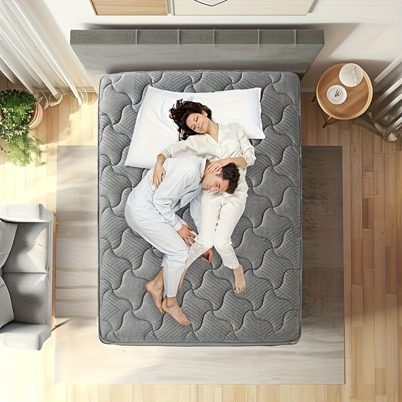 140 x 200cm mattress, 7 zone pocket spring mattress, 21cm height, H3 hardness, comfort spring mattress with foam and microfiber cover