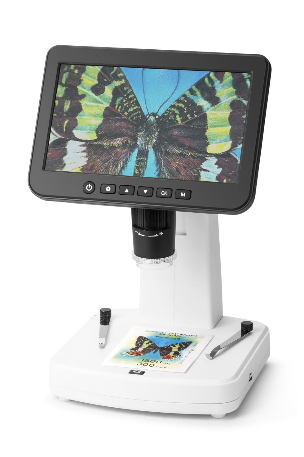 Smart DiProgress Hooke Digitale microscoop, 7 inch, lcd 16 MPX met LCD-display, HD