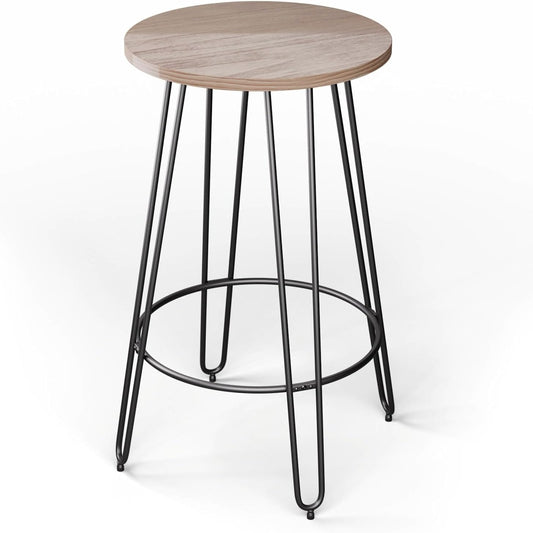 blumfeldt Bartafel, statafel voor keuken, massief houten tafel 120 x 60 cm, stabiele bistro & bar, rechthoek, kleine houten bartafel, hoge tafel, eenvoudig te monteren, robuuste eettafel, klein