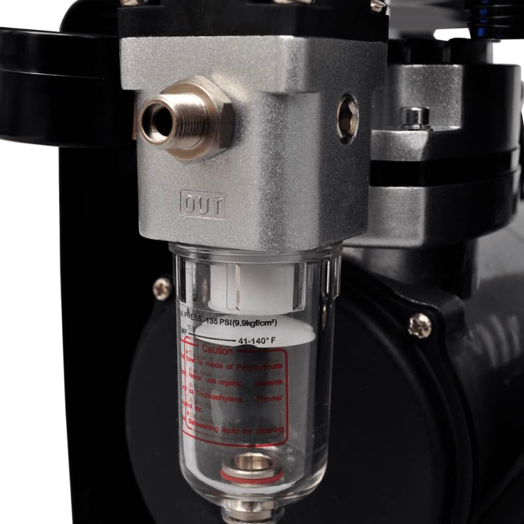 Airbrush Compressor Set – Airbrush Set – Spray Set – Mini Compressor – Spuitpistool – Automatisch Start/Stop – 3 Pistolen Met Verschillende Nozzles