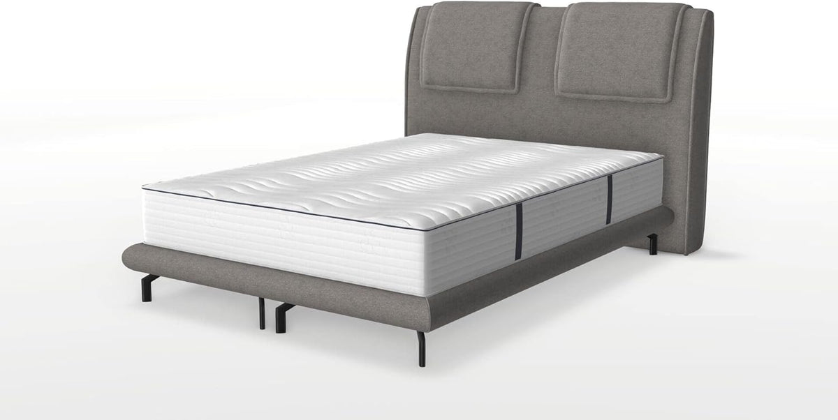 Irisette Fehmarn 500 pocketveringmatras, omkeerbaar matras met 7 zones, hardheidsgraad 3, 140 x 200 cm, Öko-Tex gecertificeerd, geproduceerd volgens Duitse kwaliteitsstandaard