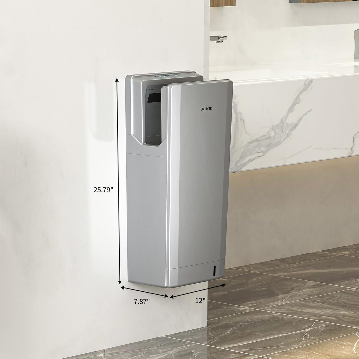 Elektrische Handdroger – Handendroger – Luchtblazer – Droogmachine – Wandhanddroger – 1850W Krachtige Motor – Ingebouwd HEPA-Filter voor Hygiëne