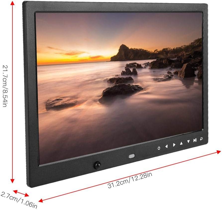 Digitale Fotolijst – Elektronische Fotolijst – Fotolijst Scherm – Fotodisplay – Smart Fotolijst – 13 Inch HD 1280 X 800 – Afstandsbediening Met Instelbare Helderheid