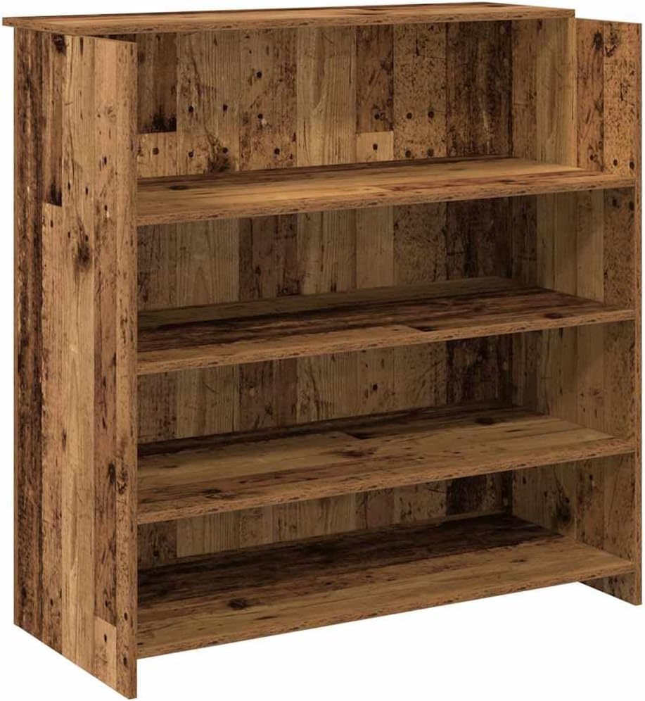 vidaXL Reception desk 100x50x103.5 cm wood white, reception desk, office reception, check-out desk, salon reception, reception bar, hotel reception