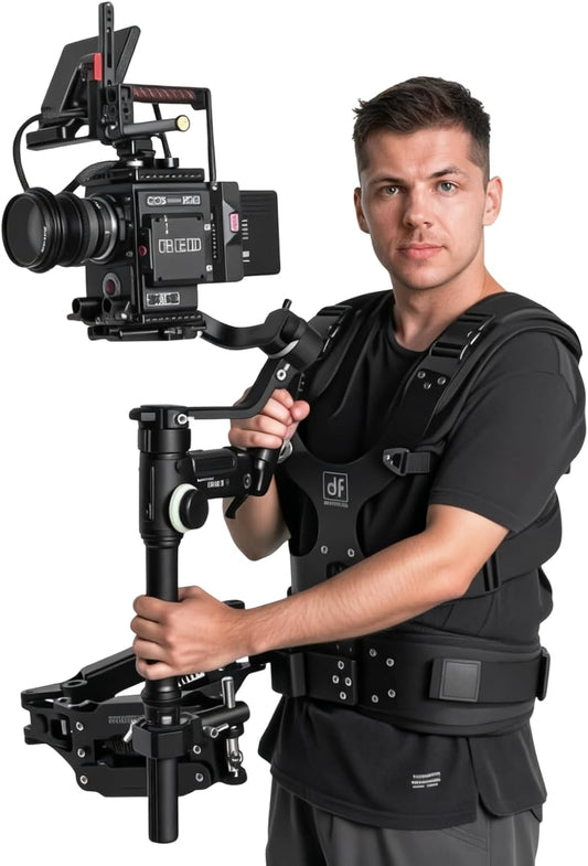 Thanos Pro C3Ⅱ Gimbal Support Vest Steadicam System Stabilizer met verstelbare kantelhoek, compatibel met DJI RS5 RS4 PRO MINI RoninS RS2 RS3 MINI RS3PRO RSC2 – Draagvermogen 5–12,5 kg