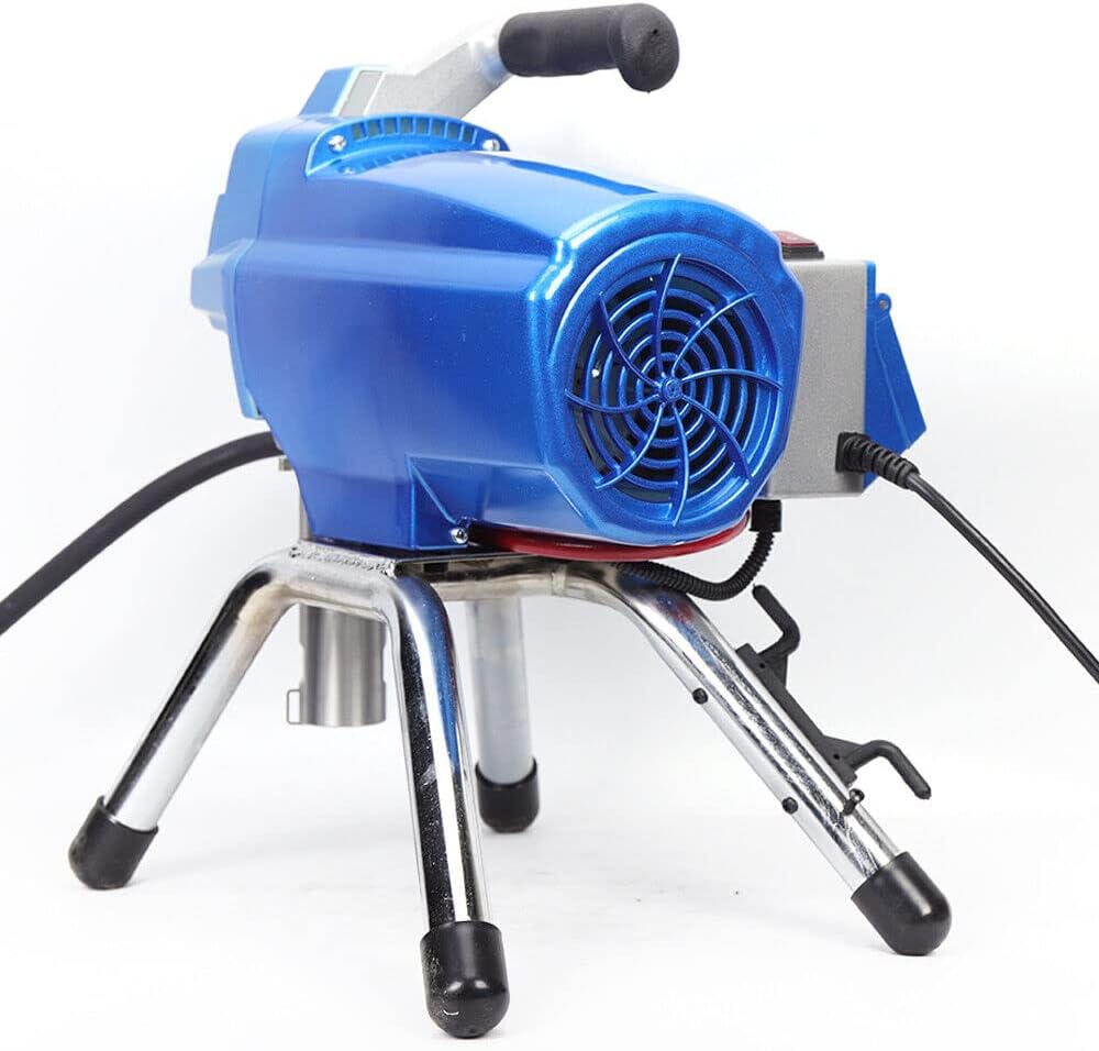 Airless Verfspuitapparaat – Hogedruk-Verfspuitsysteem – Verfspuitapparaat – Verfspuitsysteem – Spuitpistool – 1200 W Vermogen – 15 Meter Hogedrukslang