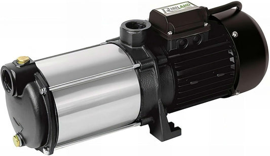 Ribimex PRMCA5/T Oppervlaktepomp, 5 turbines, driefasig, zwart/groen, 20 x 16 x 45 cm