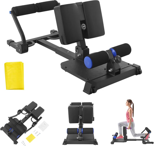 Home Rowing Machine, Foldable with Elastic Band, Hydraulic Leg Press, Rowing Machine for Cardio and Strength Training, Home Fitness Equipment, Space Saving, Up to 120 kg - QUORE