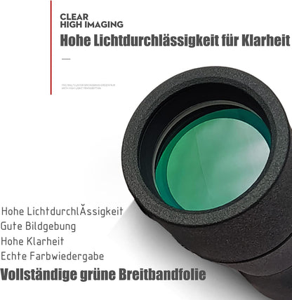 Monoculaire zoom-telescoop, 60 mm oculaire BAK4 HD astronomie telescoop met adapter en driepod-telescoop voor verrekijker, volwassenen, vogelobservatie, astronomie, landschapsfotografie