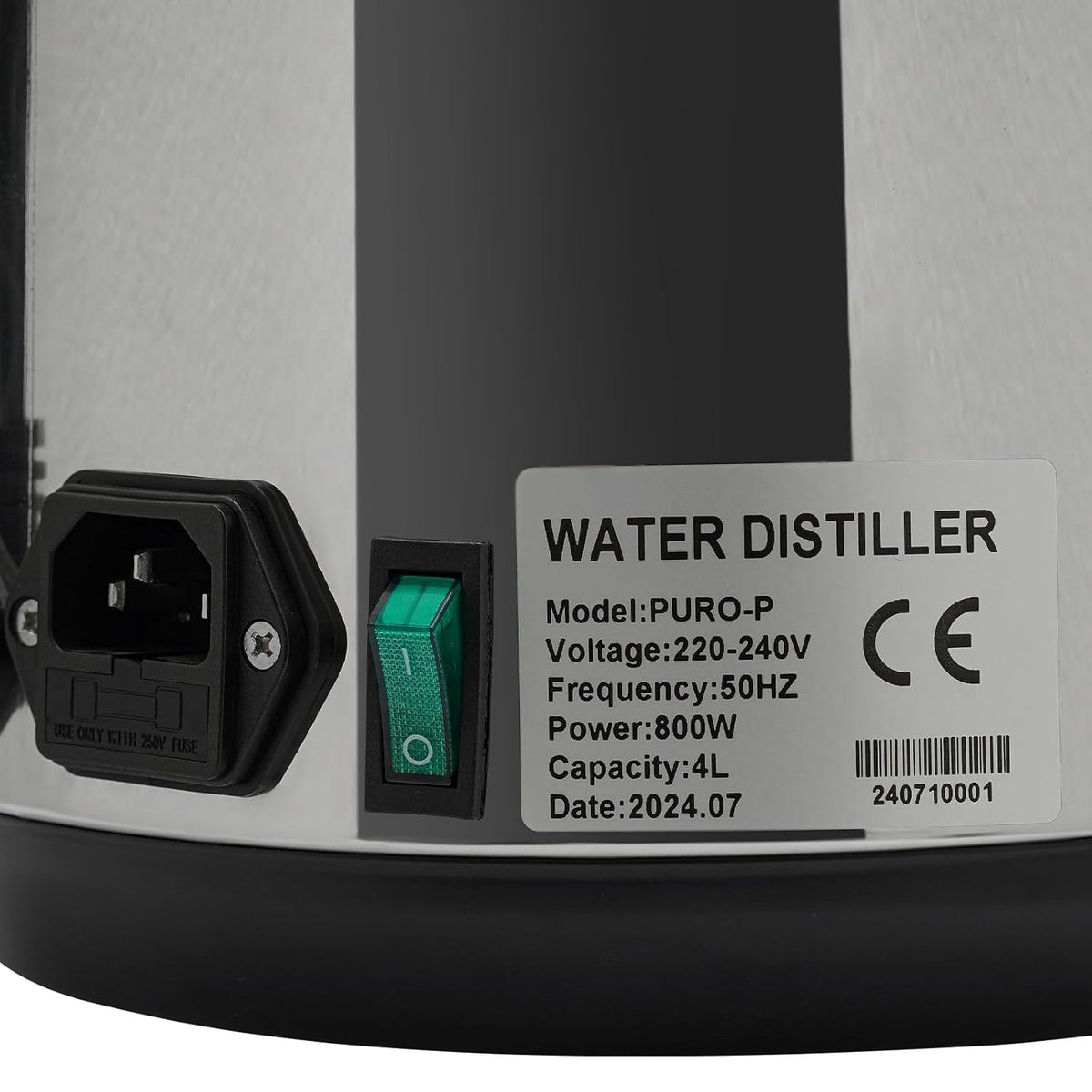 800W Water Distiller, Water Filter, Alkaline Osmosis Plant, Pure Water Distilling Filter, Water Distiller, Reverse Osmosis System, Temperature Adjustable - QUORE