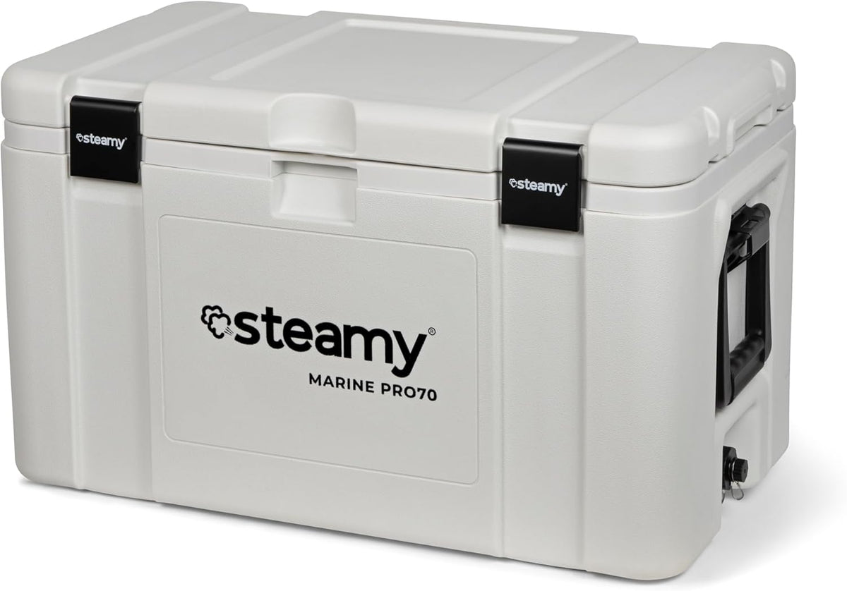 Steamy Marine Pro 70 koelbox, 70 liter, wit
