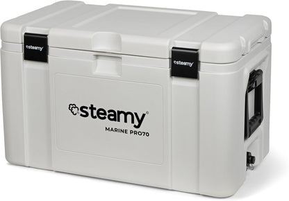 Steamy Marine Pro 70 koelbox, 70 liter, wit