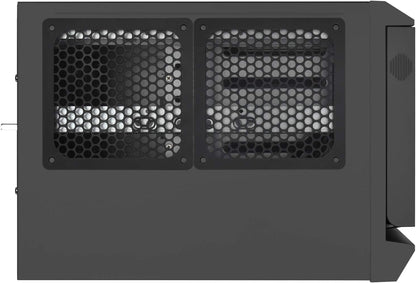 SilverStone Technology SST-CS381 v 1.2 - Case Storage ATX Midi Tower computerbehuizing, binnenkant zwart, ondersteunt 8X 3.5 of 2.5" hot-swap harde schijflades, frontdeur afsluitbaar, zwart